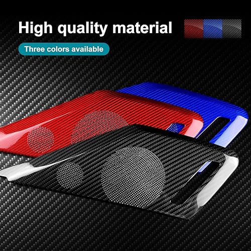 Miniatura 8 de AIRSPEED Adhesivo para cubierta de altavoz de sonido para puerta de automóvil C8 de fibra de carbono dura real, para Chevrolet Corvette C8 2020 2021