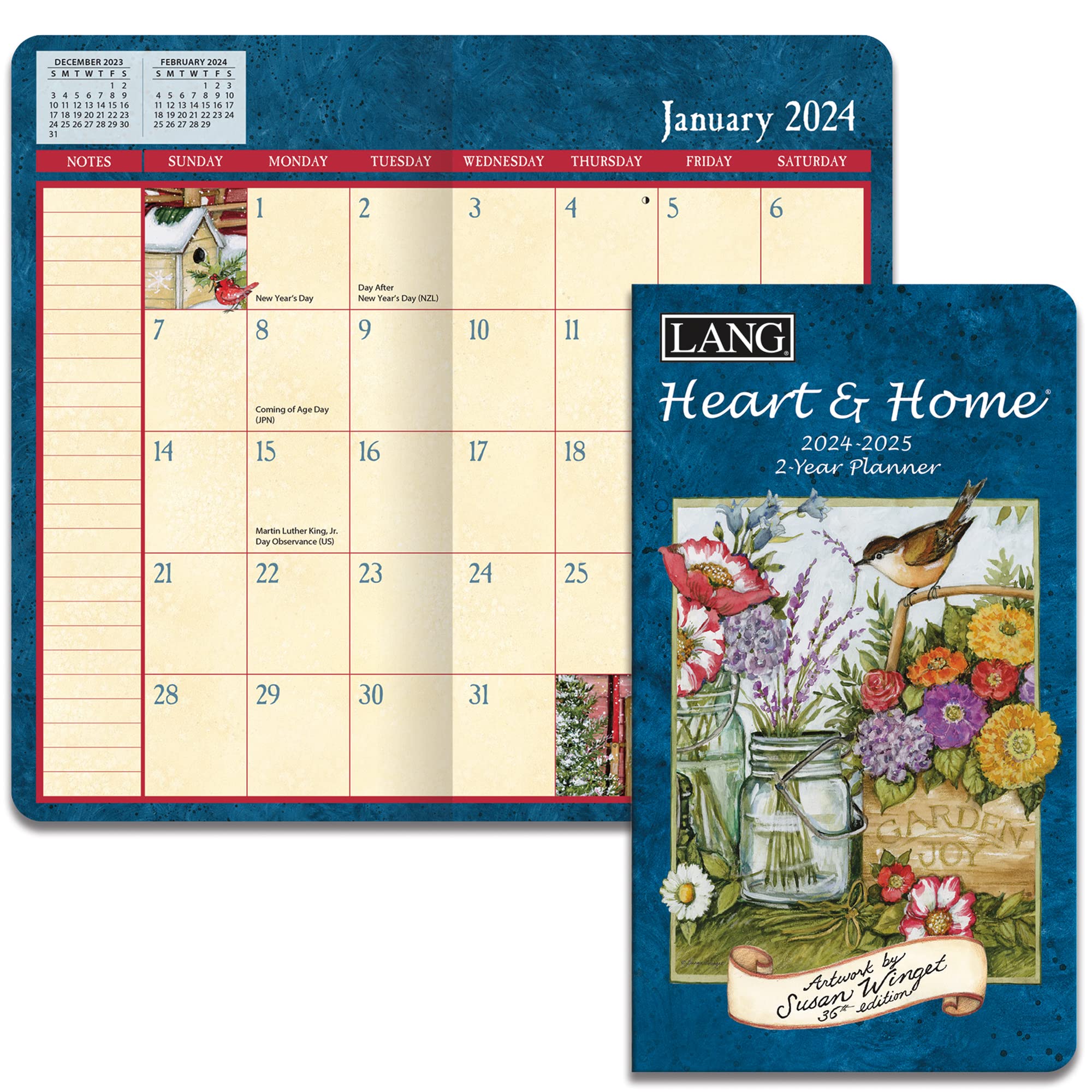 LANG Heart & Home® Zwei-Jahresplaner 2024 (24991071072)