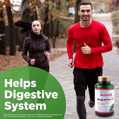 Miniatura 3 de Hepatika V5-G - Suplemento dietético con L-glutatión para limpieza hepática, desintoxicación y reparación suplemento de apoyo hepático, suplemento