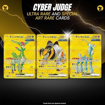 Temporal Forces Cyber Judge Korean Booster Box | TCYM Authenticated | Korean Pokemon Cards | Pokemon Temporal Forces | 30 Packs Included | That Mouse Fashion