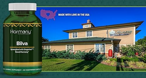 Miniatura 11 de Harmony Nutraceuticals Bilva Supreme - Sinergizado con Gingerina Medicina Ayurvédica para apoyar el sistema digestivo saludable - 120 cápsulas