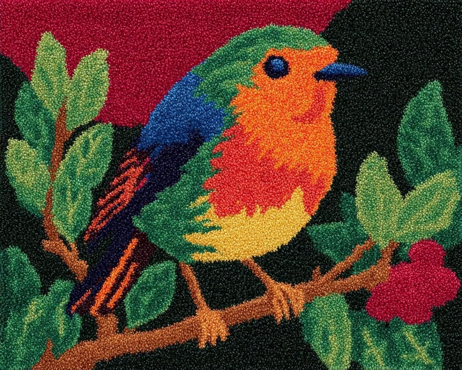 Wallphantom Robin Latch Hook Kits Rugs,