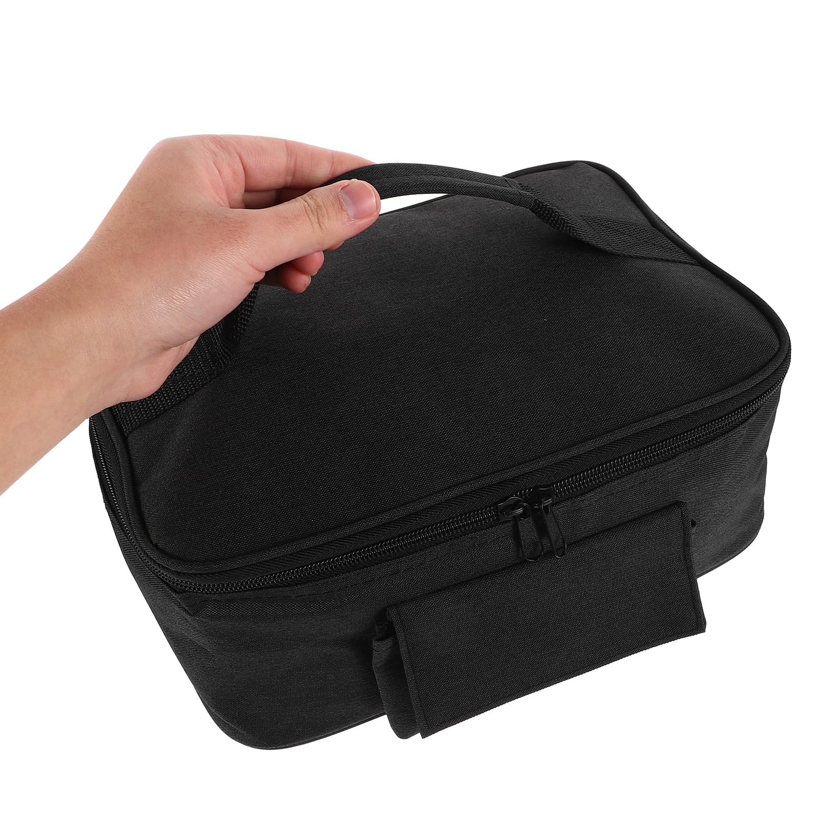 Bolsa Térmica para Coche 12v con Calefacción, Revestimiento de Aluminio, Portátil y Ligera para Picnic y Almuerzos, Bolsa Isotérmica para Alimentos con Enchufe para Auto,
