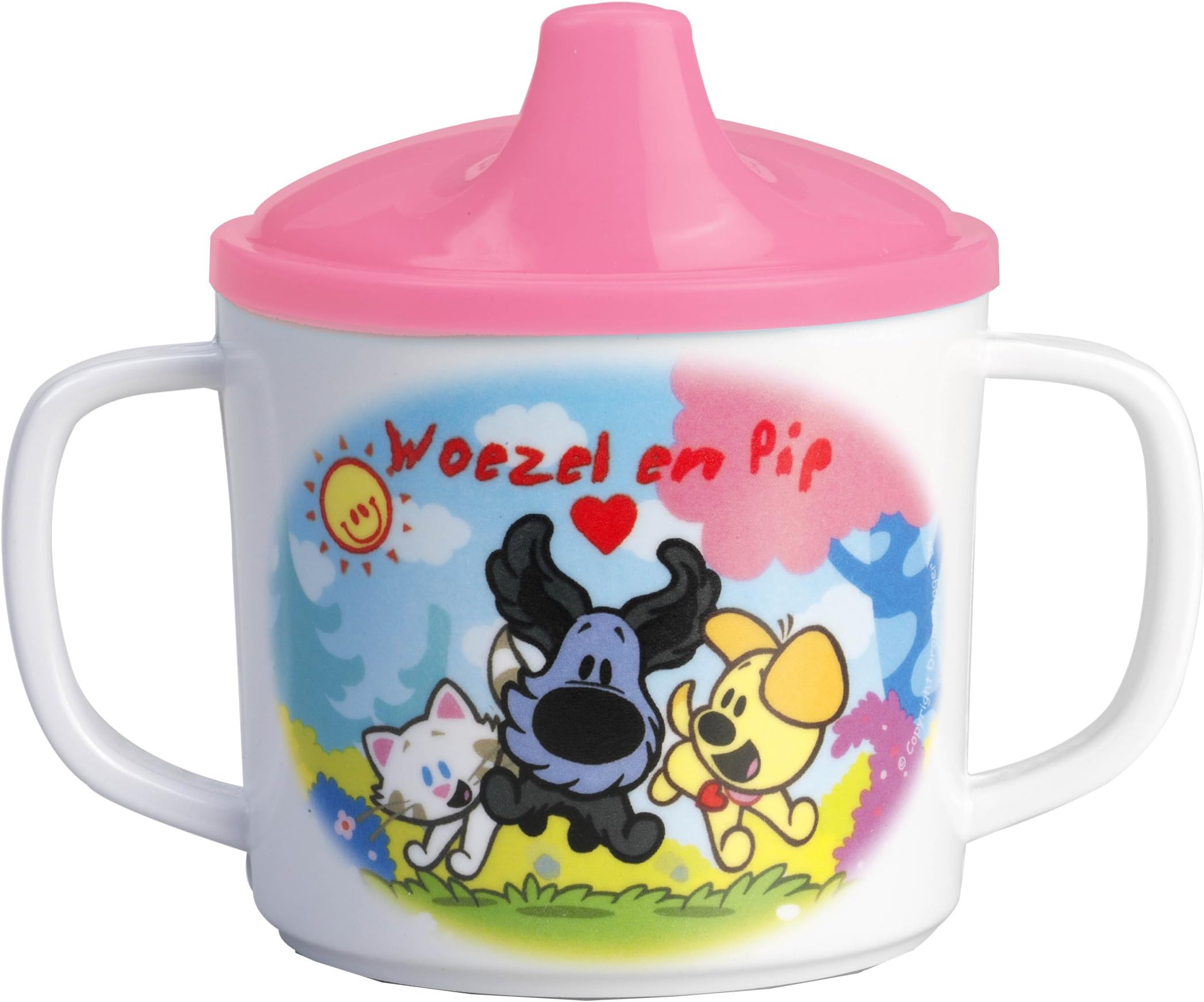 BAMBOLINO TOYS Woezel and Pip Beaker (Pink)