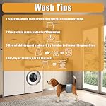 Teamoy Couches réutilisables pour chiens mâles, bande de chiot lavable 3 (XXL, 29 pouces -34 pouces taille, noir+ gris+ bleu du lac)