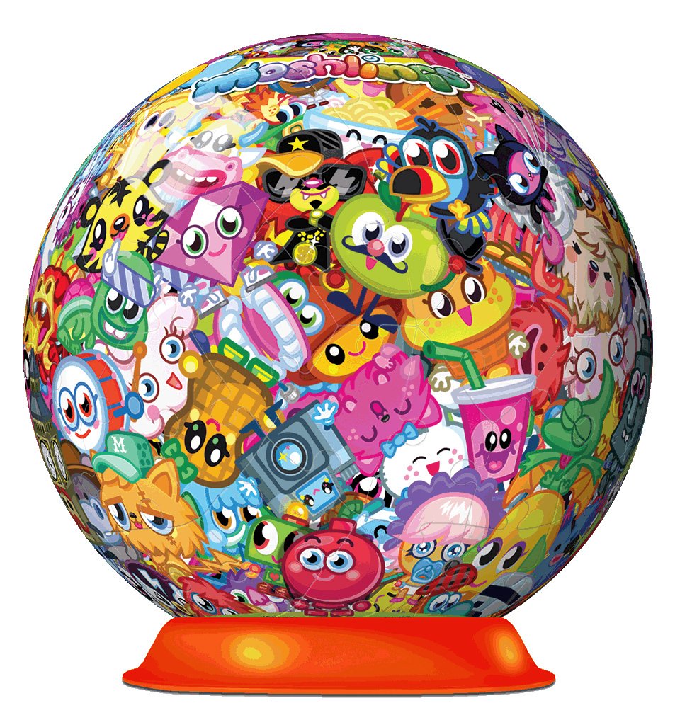 Ravensburger Moshi Monsters Moshlings 3D Puzzle (72 Pieces