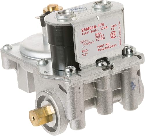 Miniatura 1 de GE WE14X215 Conjunto de válvula de cierre original OEM para secadores de gas GE