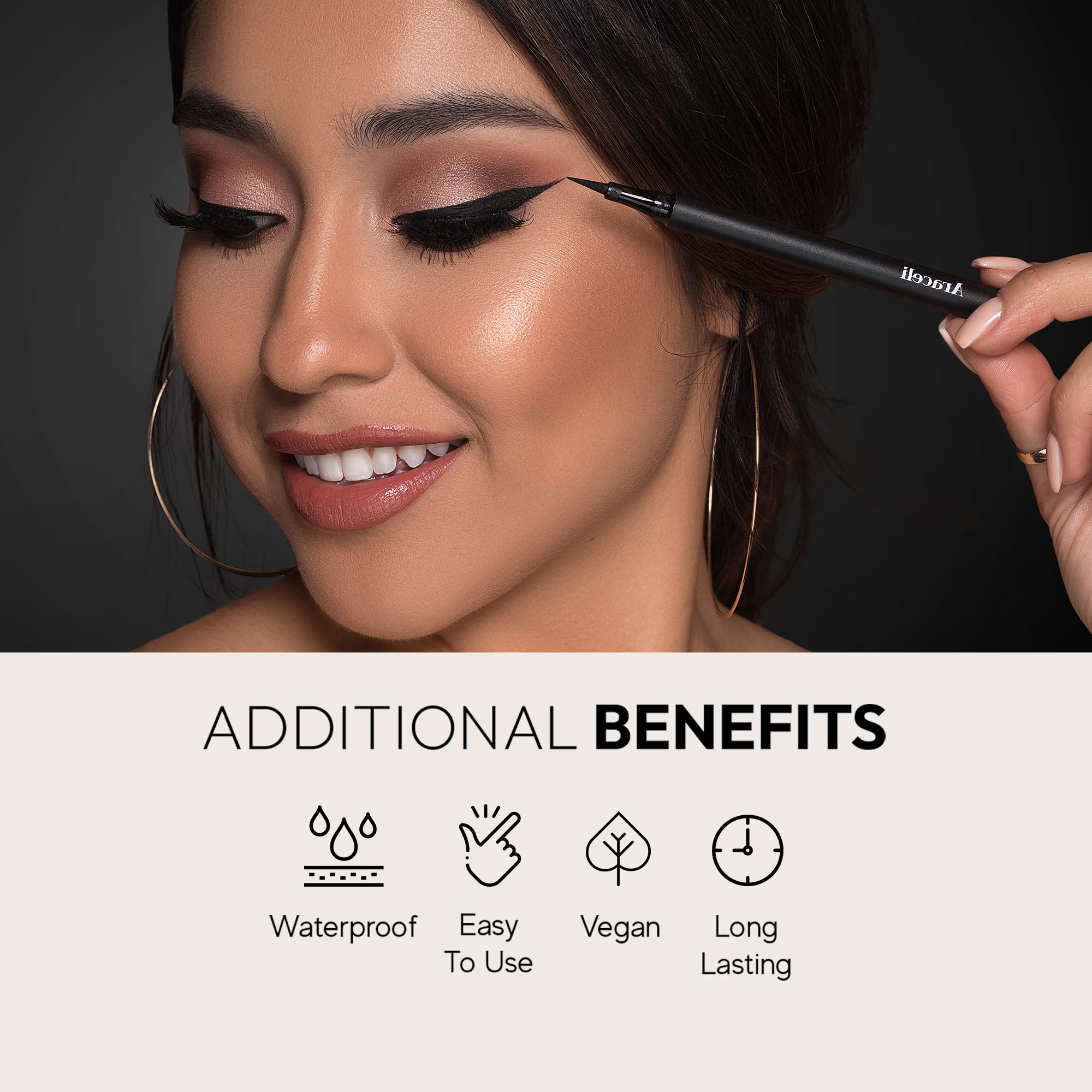 Araceli Ojos Perfectos Eyeliner Liquide Nuit/Noche