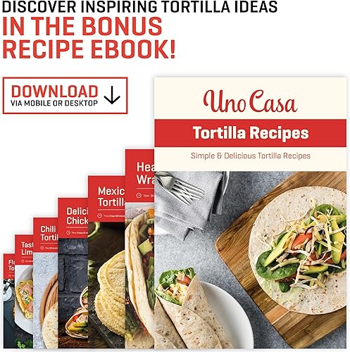 Miniatura 4 de Uno Casa Sartén de hierro fundido Comal de 10.5 pulgadas - Sartén para RotiComal, TawaDosa Pan Pataconera, Comales para Tortillas - Comal Para