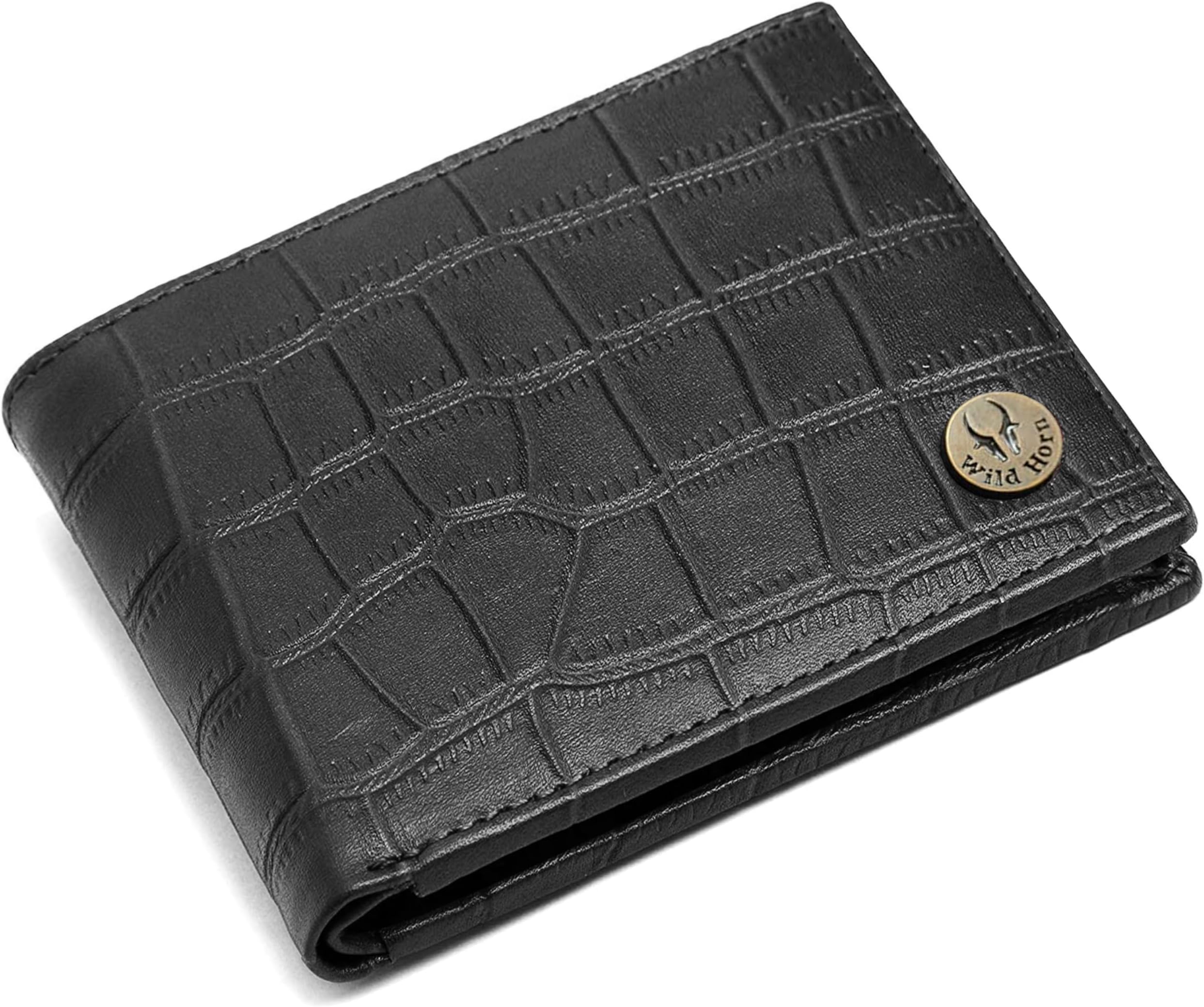 WildHorn RFID Protected Leather Wallet for Men