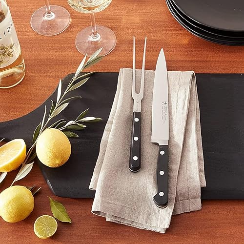 Miniatura 21 de HENCKELS Classic Precision - Juego de cuchillos de cocina de 16 piezas con bloque, cuchillo de chef, juego de cuchillos para carne Acero