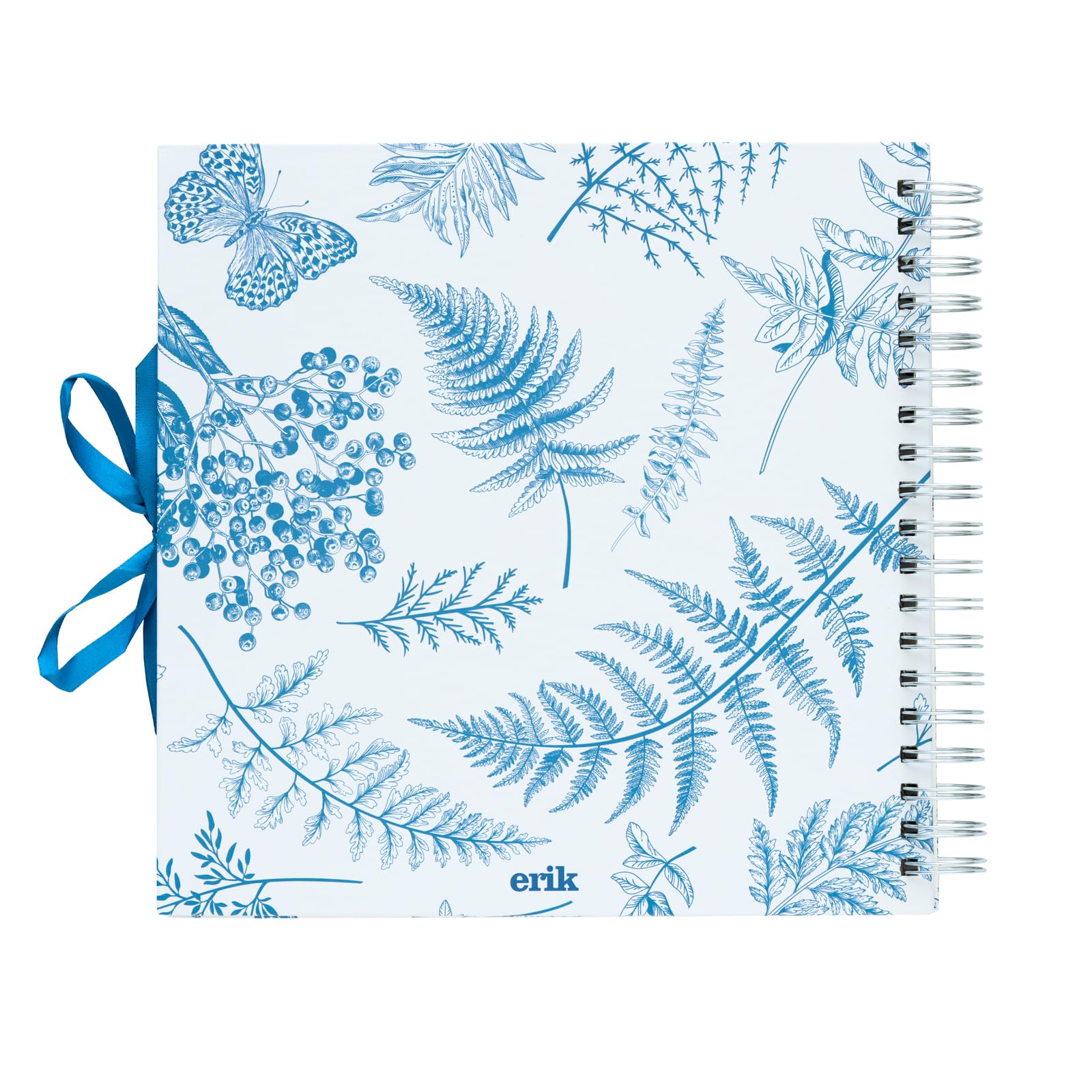 Grupo Erik Blue Nature Photo Album Scrapbook | 10.2 x 10.2 inches / 26 x 26 cm / 40 Pages | Hardcover | Friend Gifts | Photo Books For Memories | Cute Gifts