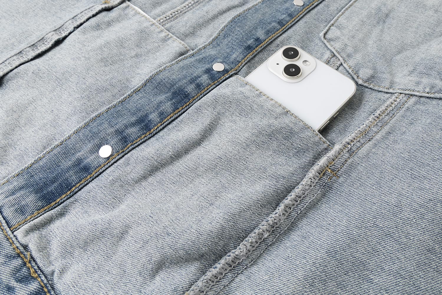 Chalecos Tela Vaquera Hombre Desgarrado Chaqueta de Vaquero Sin Mangas Chaleco de Jean