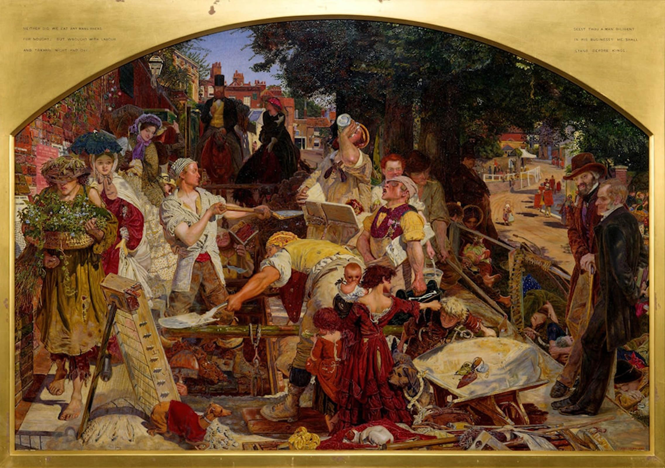 SERENDIPITP Retro Picture Poster Wall Art Pictures Painting Work Madox Brown Wall Art Canvas Print for Wall Decor 60x90cm