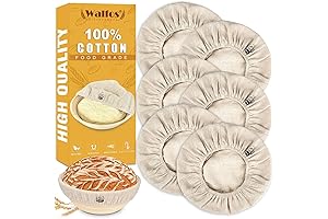 WALFOS Bread Proofing Covers: Elevate Your Baking Experience with Natural Rattan and Premium Linen