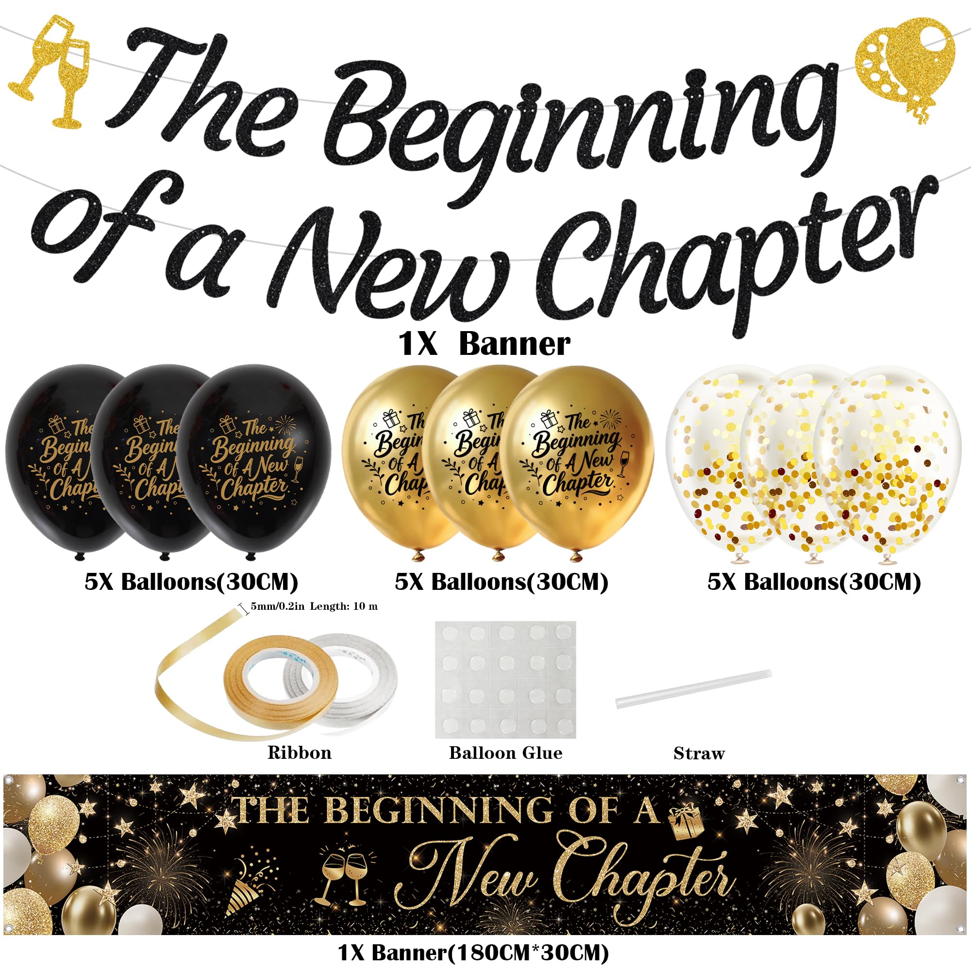 The Beginning of a New Chapter Decorations - Image 2