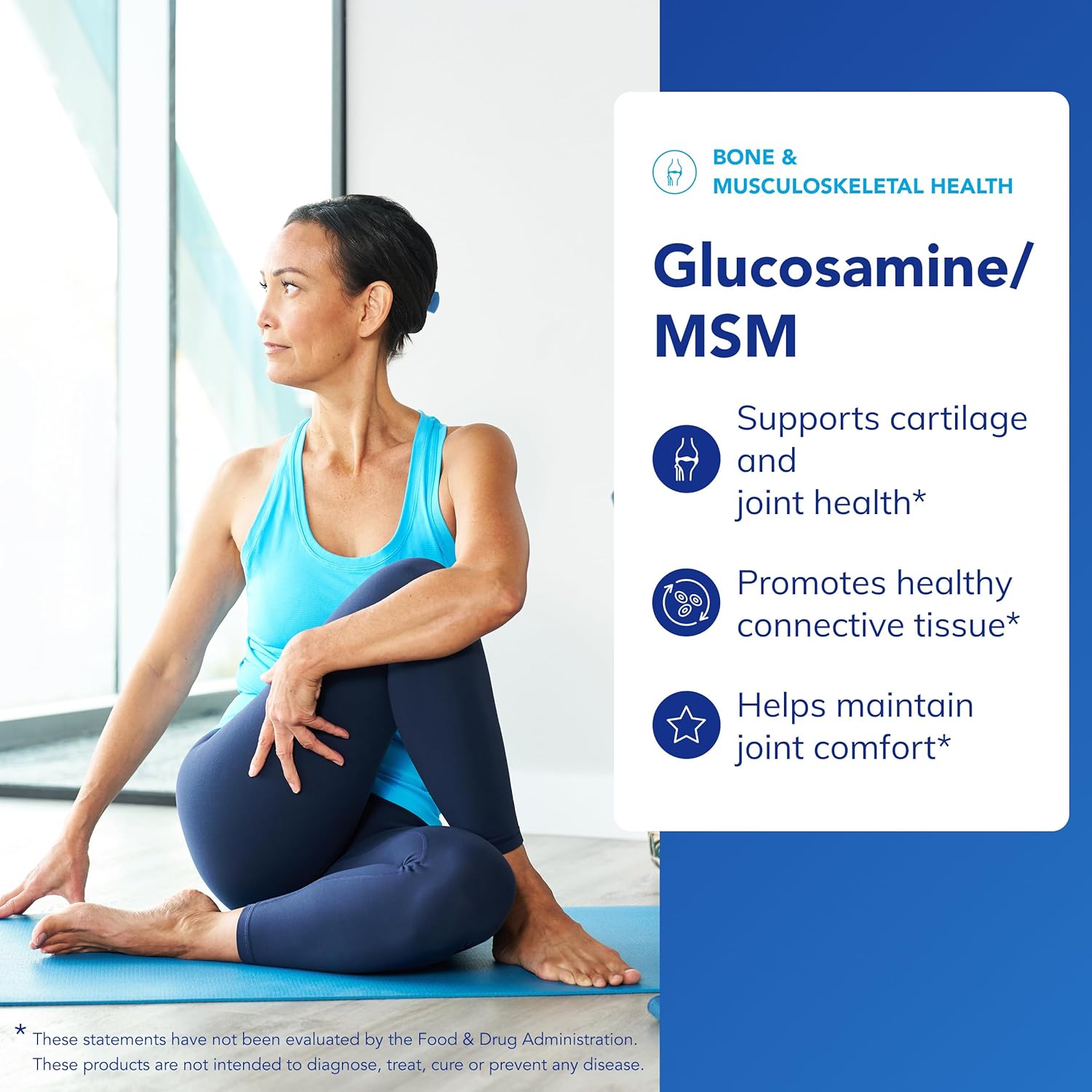 Pure Encapsulations Glucosamine MSM | Supplement for Joint Support, Mobility, Comfort, Cartilage Health, and Connective Tissue* | 360 Capsules