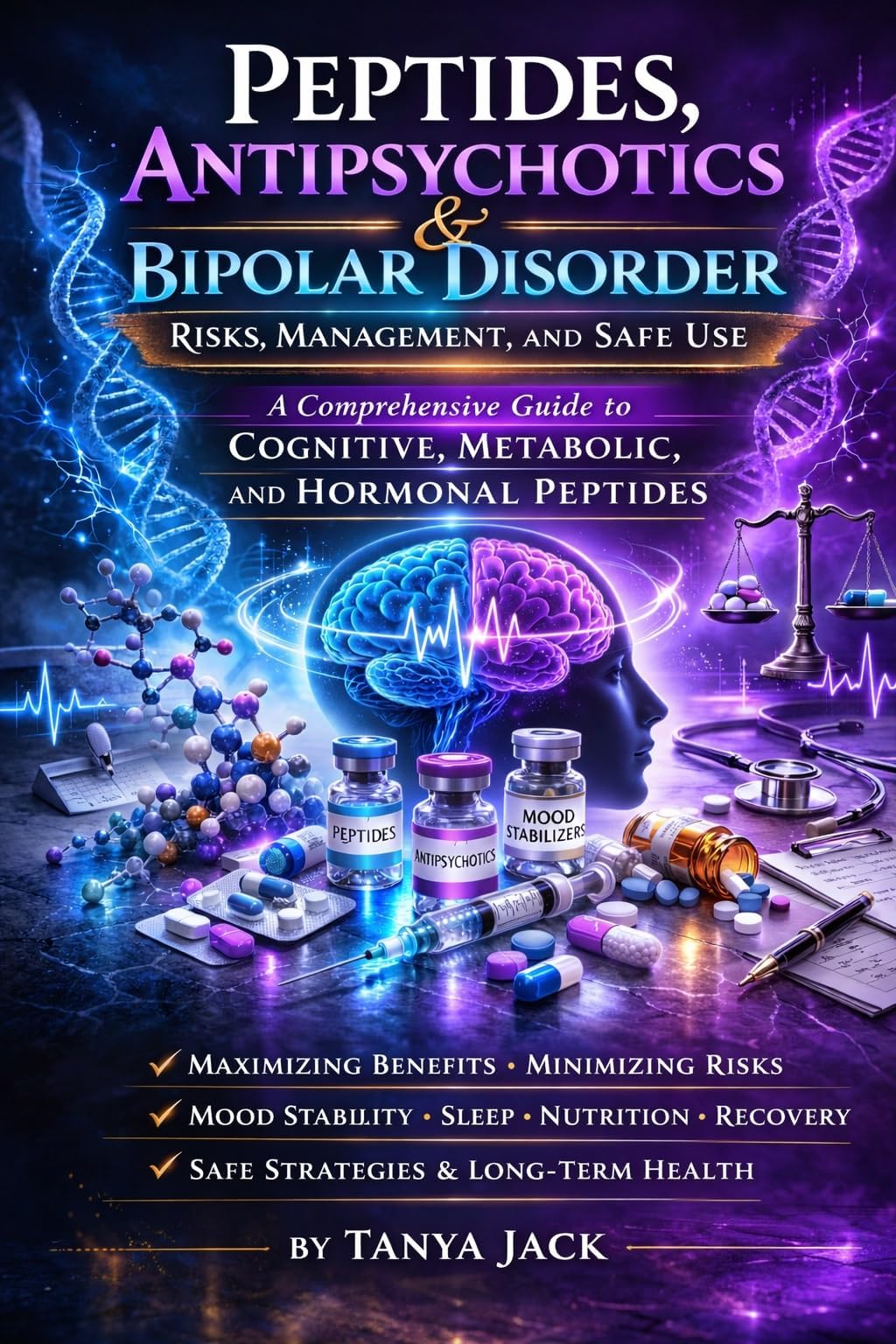 Peptides, Antipsychotics & Bipolar Disorder: Risks, Management, and Safe Use: A Comprehensive Guide to Cognitive, Metabolic, and Hormonal Peptides