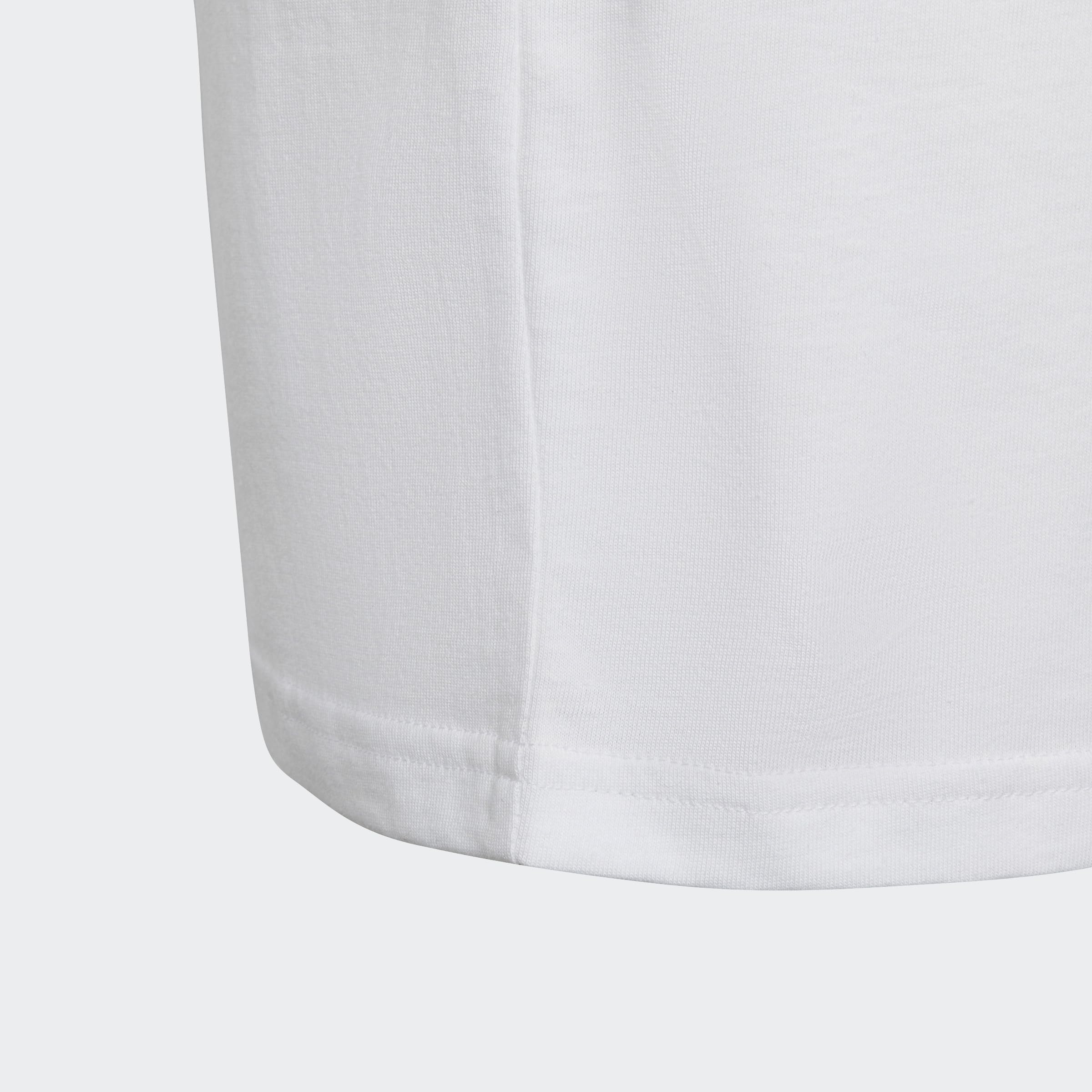 adidas Essentials 3-Stripes Cotton tee Camiseta Unisex niños