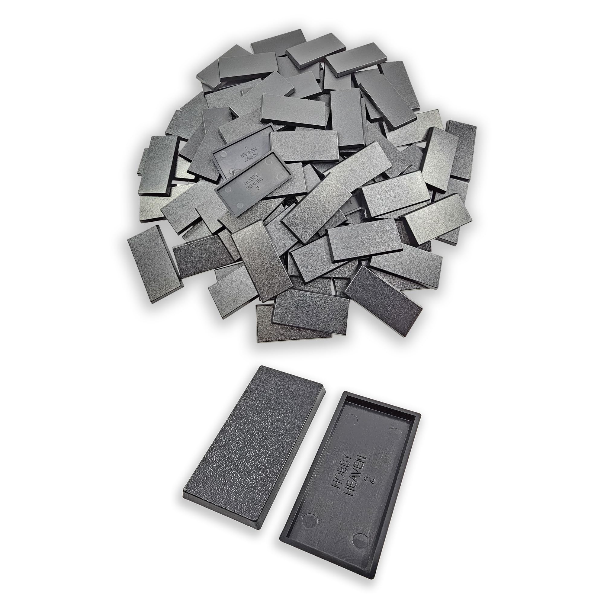 Hobby Heaven Wargaming 50x25mm Rectangle Bases (100 pcs)