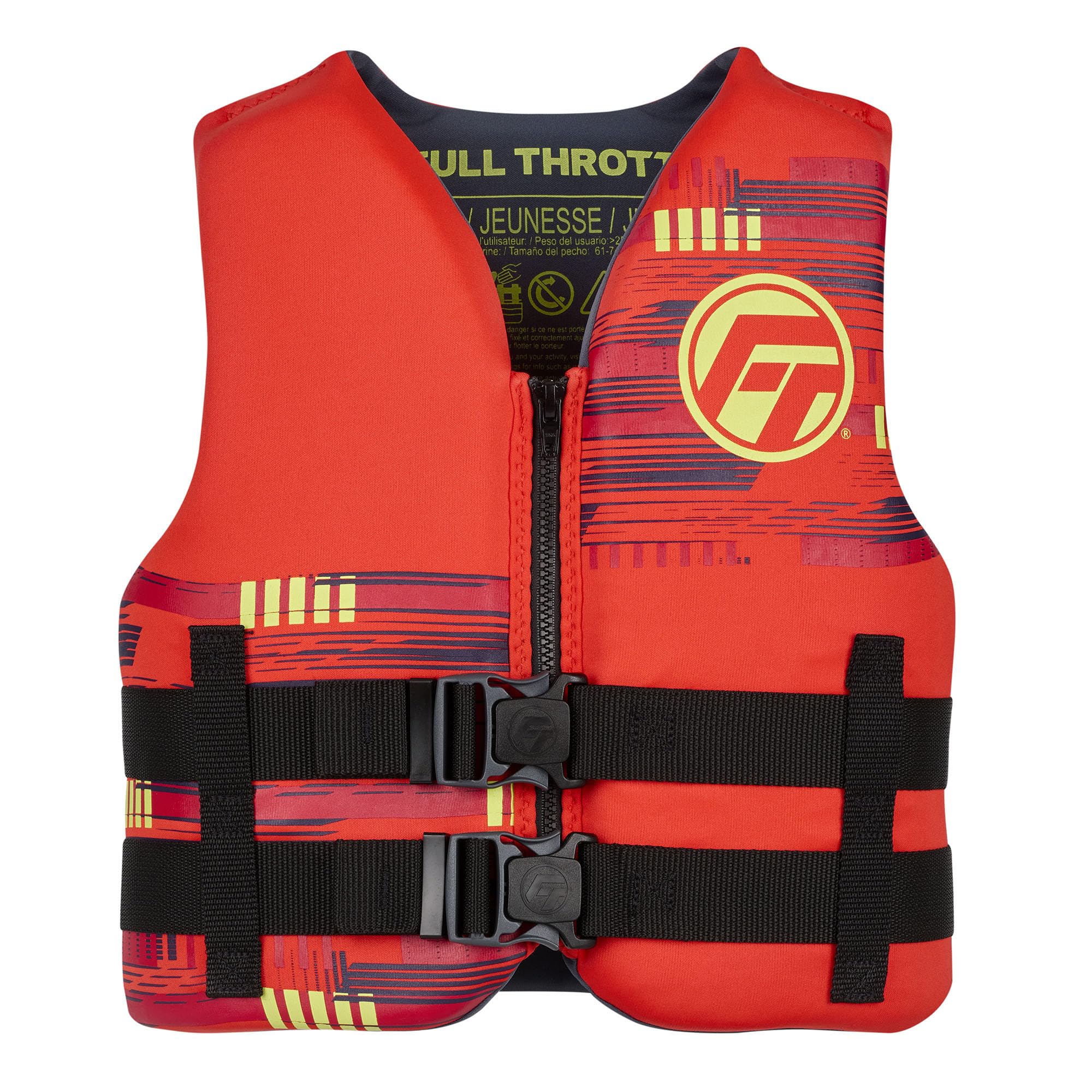 Full Throttle Youth Rapid Dry Life Jacket