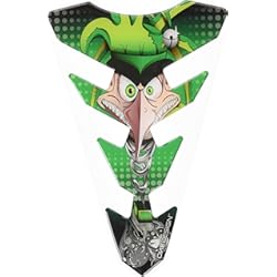 Cerradura Tanque De Moto Puig 6496V Protector Depósito Modelo Joker Verde