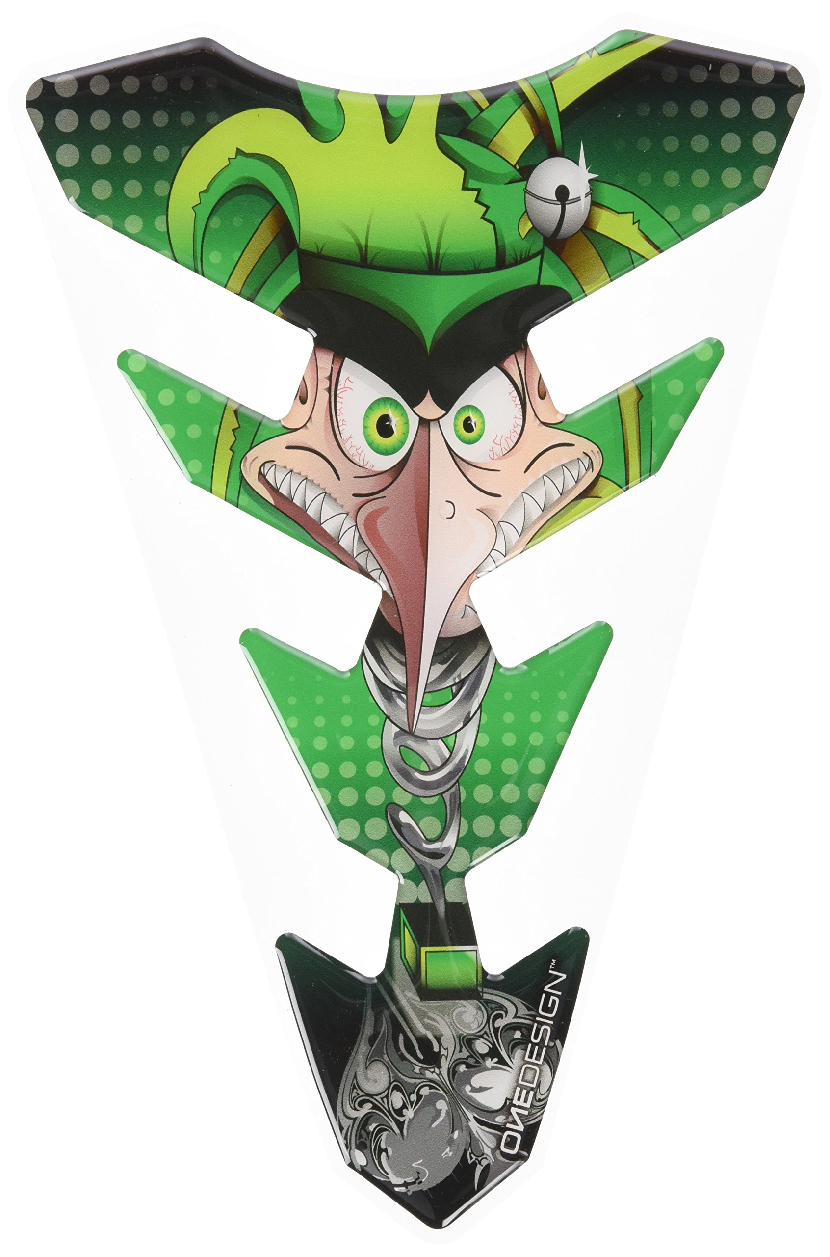 Puig 6496V Tank Pads Model Joker Green