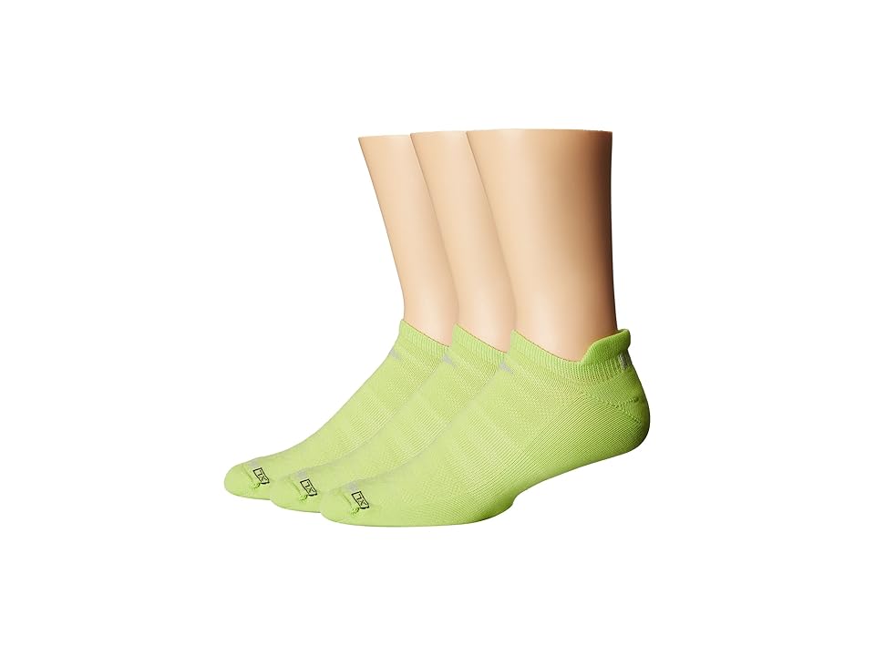 

Drymax Sport Running Lite Mesh No Show Tab 3-Pack (Sublime) No Show Socks Shoes, Green