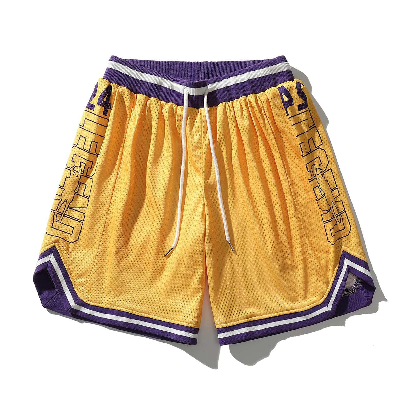 Camisetas de Baloncesto Chaleco y Pantalones Cortos 24# Uniforme Deportivo Informal de Moda para Hombres/Fútbol Callejero Juvenil