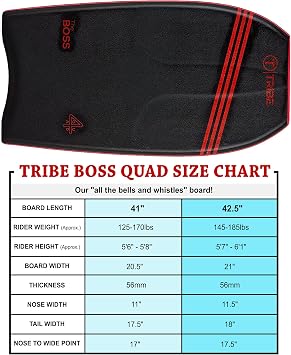 Tribe Boss Pro Quad ボディボード