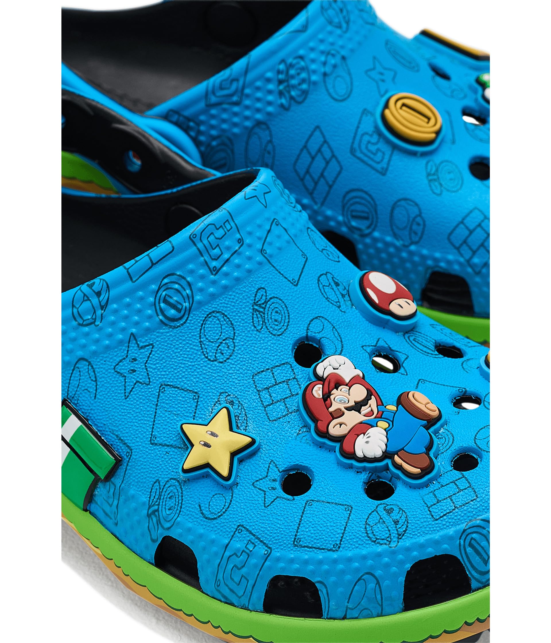 Crocs Super Mario Core Classic Clog T ObstrucciónUnisex niños