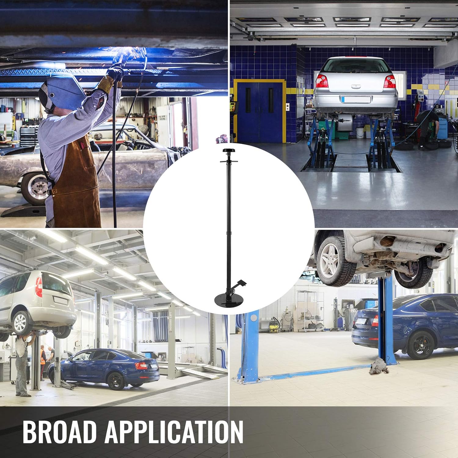 Rеvіеw Bestauto Underhoist Stand 3/4 Ton Capacity Pole Jack Heavy Duty Jack Stand Car Support Jack Lifting from 1.5 m to 2.0 m, Round Base, with Pedal, Easy Adjustment, Automotive Support Jack Stand, Black Flаѕh Dеаlѕ - 80% оƒƒ Bestauto Underhoist Stand 3/4 Ton Capacity Pole Jack Heavy Duty Jack Stand Car Support Jack Lifting from 1.5 m to 2.0 m, Round Base, with Pedal, Easy Adjustment, Automotive Support Jack Stand, Black