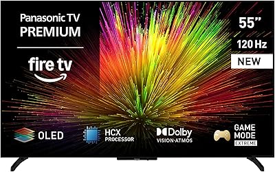 Panasonic TV OLED 55” 4K Fire TV Dolby Vision