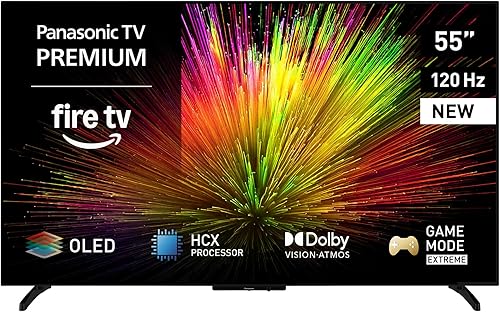 Panasonic TV OLED 55” 4K Fire TV Dolby Vision