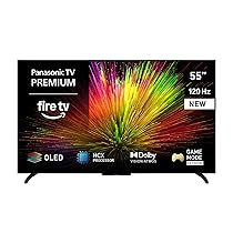 Panasonic Premium TV-55Z80BEZ, Serie Z80B, 55 Pollici, Smart TV 4K Ultra HD OLED, 2025, Fire TV, Dolby Vision e Atmos, Modalità Game Extreme, Supporto Alexa e Apple, Bluetooth, Nero