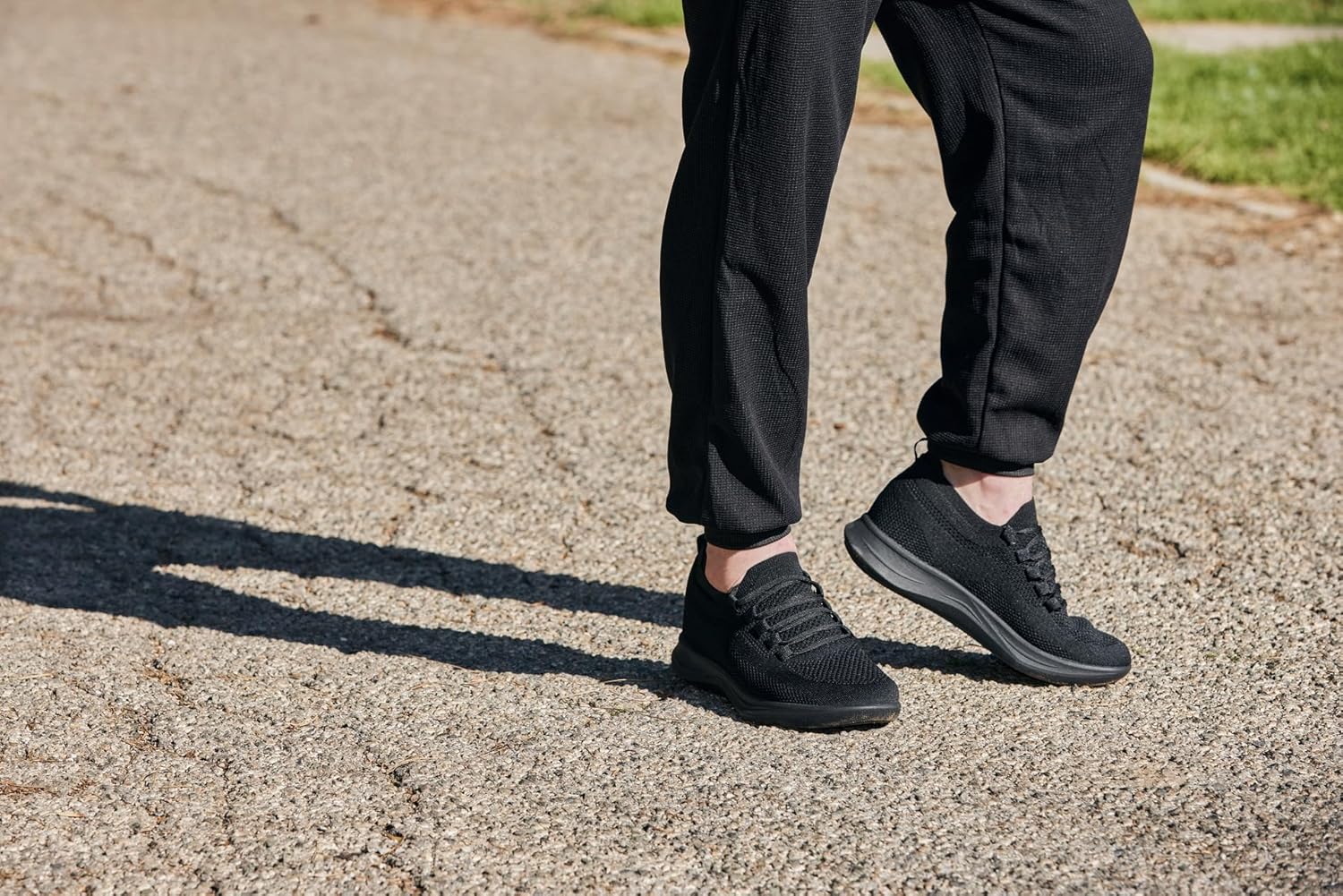 CALTO Men's Invisible Height Increasing Elevator Shoes - Super Lightweight Knitted Sporty Sneakers - 2.4 Inches Taller - Image 3