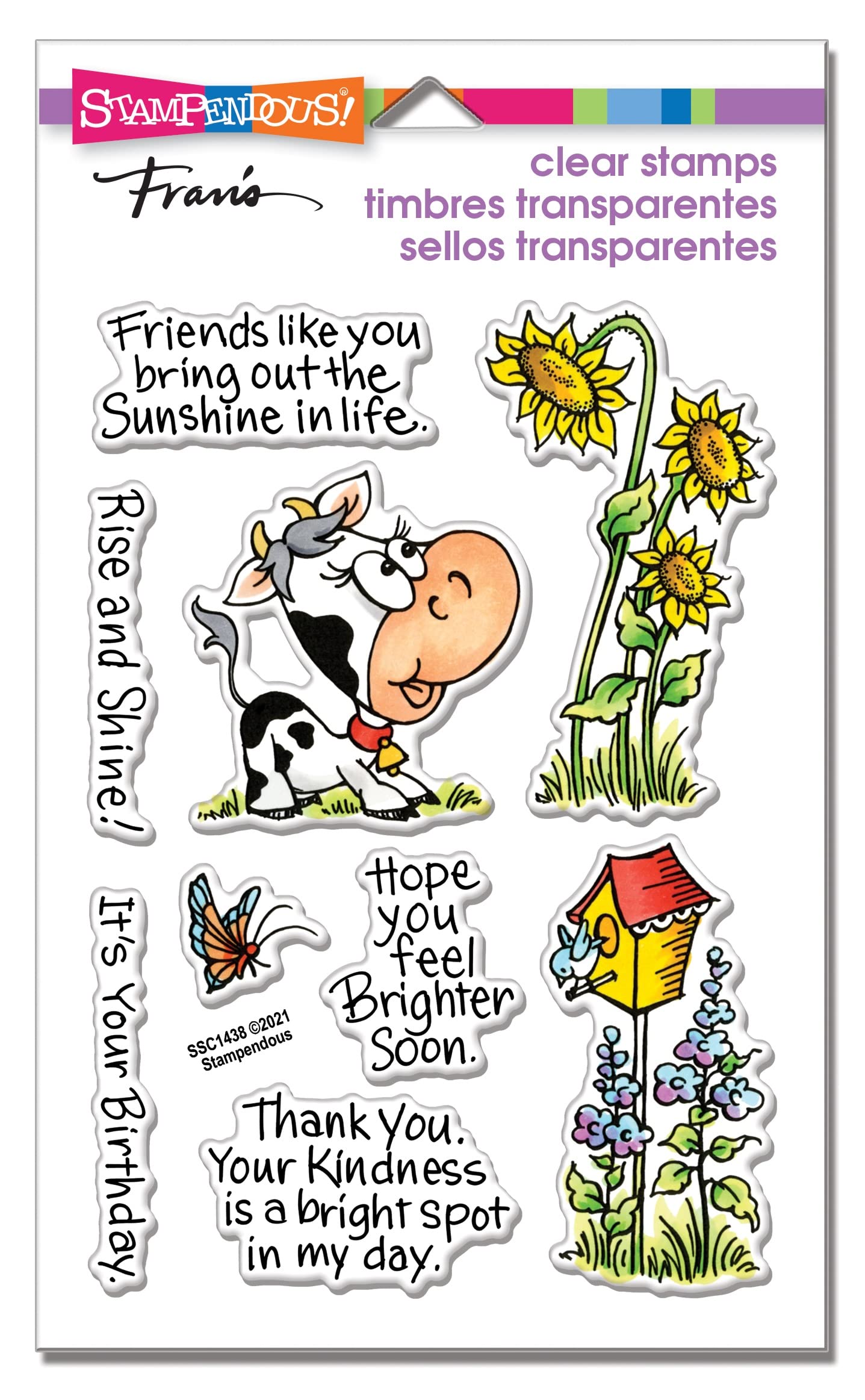 Stampendous COWLIK Sunshine PCS