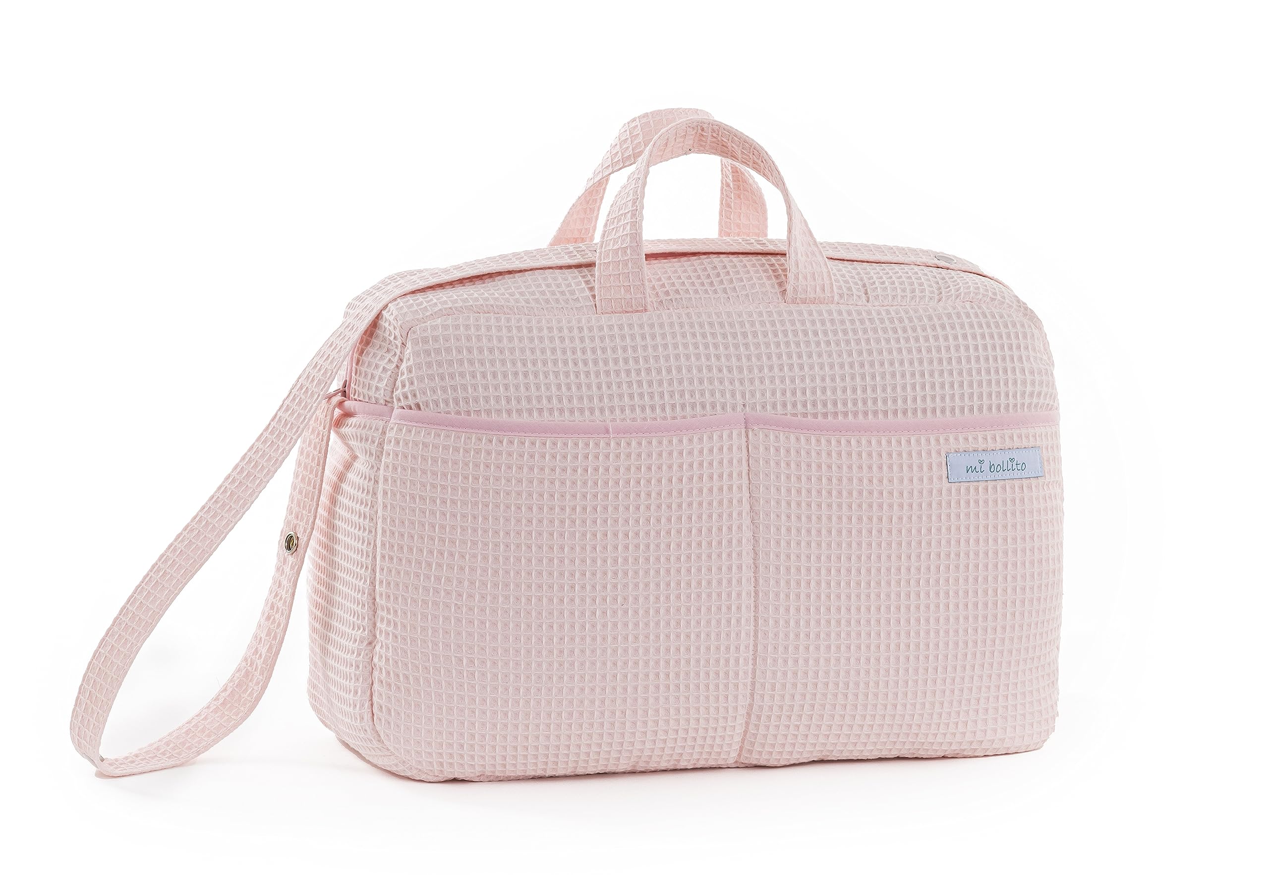 Sac de maternité haut de gamme Mi Bollito avec bandoulière crossbody pour poussette moderne
