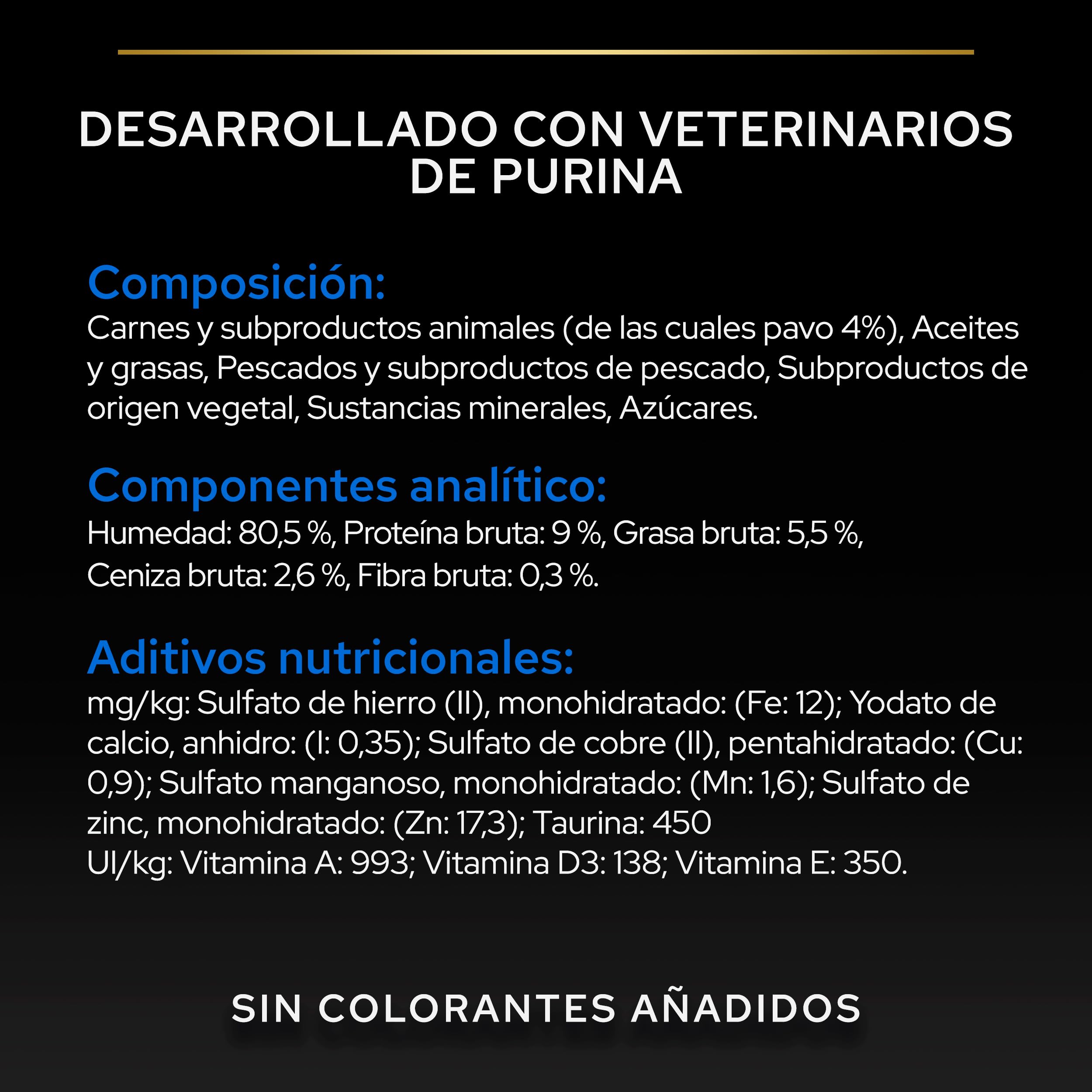 Purina Pro Plan Comida Húmeda para Gato Esterilizado Adulto Pack surtido, 4 packs de 10 sobres de 85g