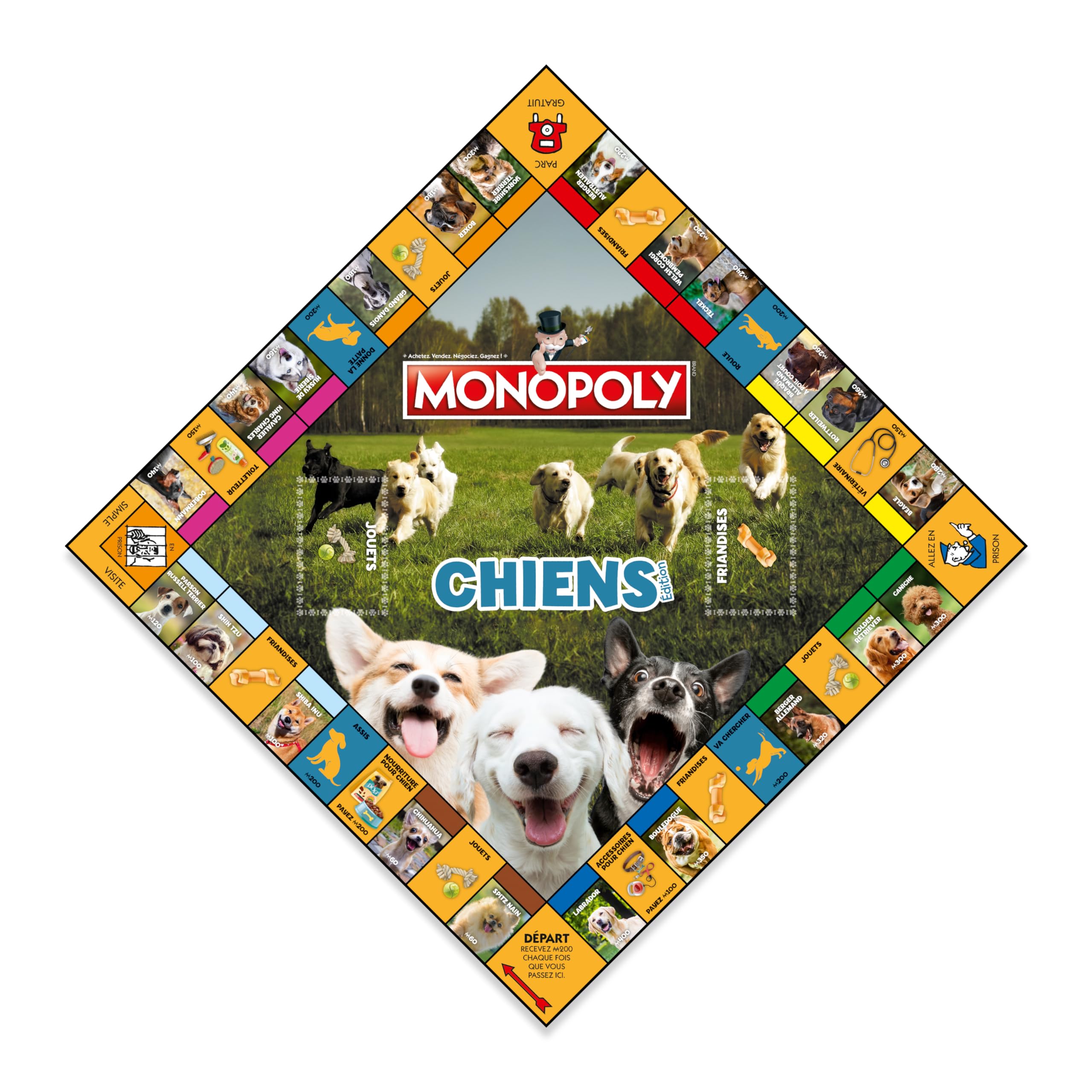 Monopoly Normandia – Gioco Da Tavolo Edizione Città E Regioni – Versione Francese 2-6 Giocatori