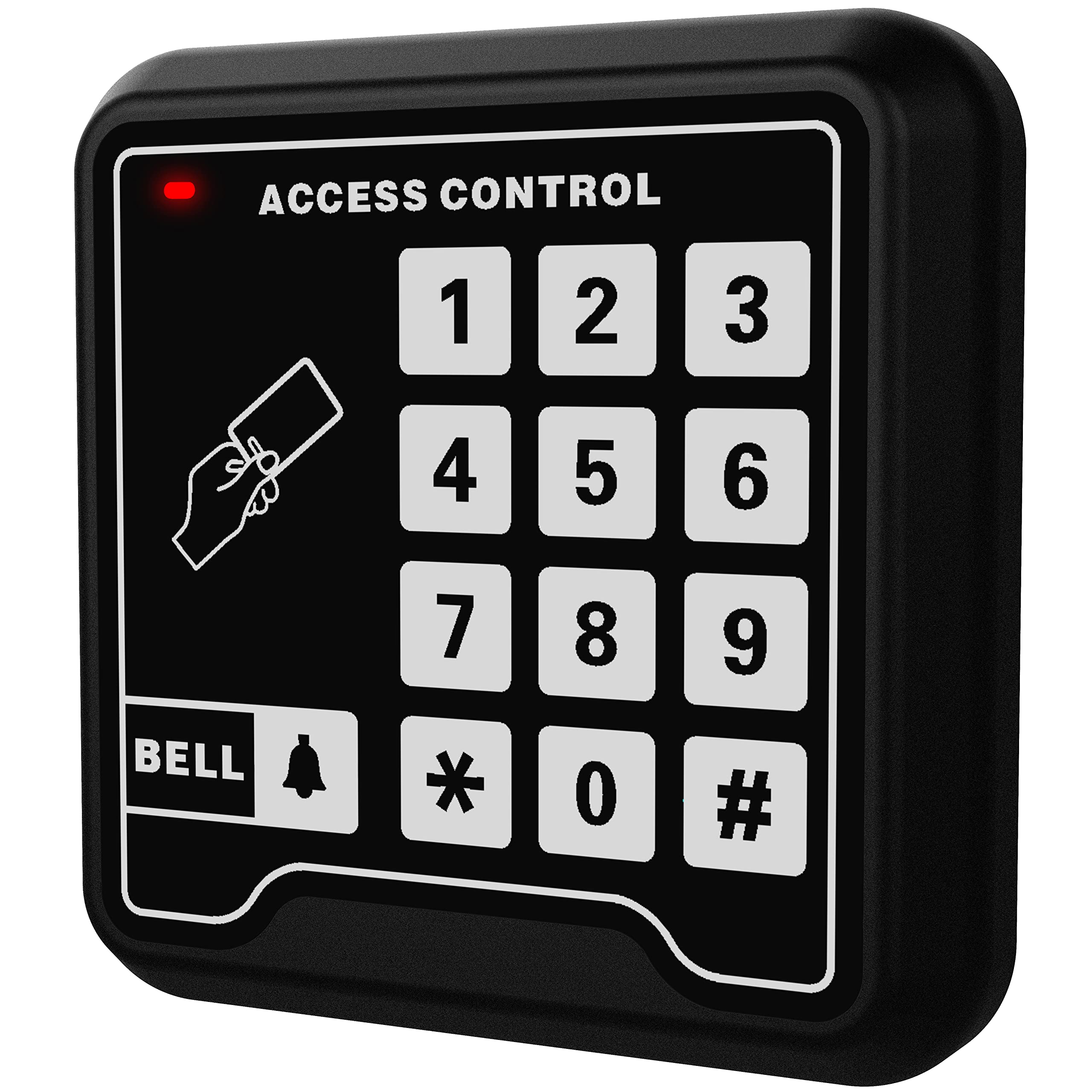 UHPPOTE Vollständige 125KHz EM-ID Karte Single Tür Zugangskontroll Tastatur System Installationssatz mit Elektrischer Strike Lock Fernsteuerungs