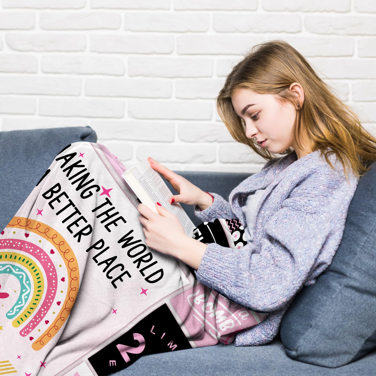 21st Birthday Gift for Her - 21 Year Old Birthday Gift for Her - Gifts for 21st Birthday Female - 21st Birthday Gifts for Women/Daughter - 21st Birthday Gift Ideas Blanket 60"X50"