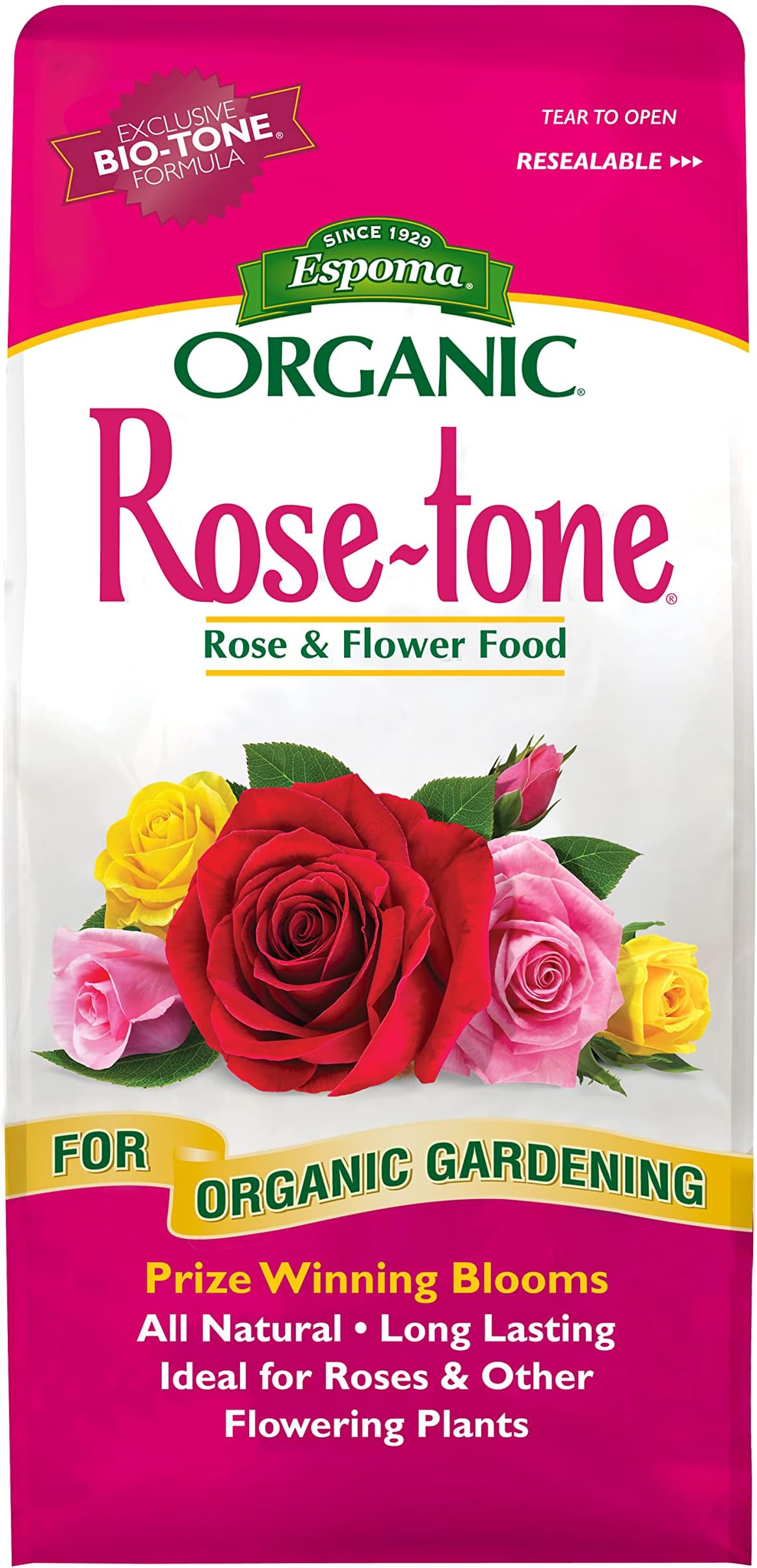 Espoma Organic Rosetone 432 Organic Fertilizer for all