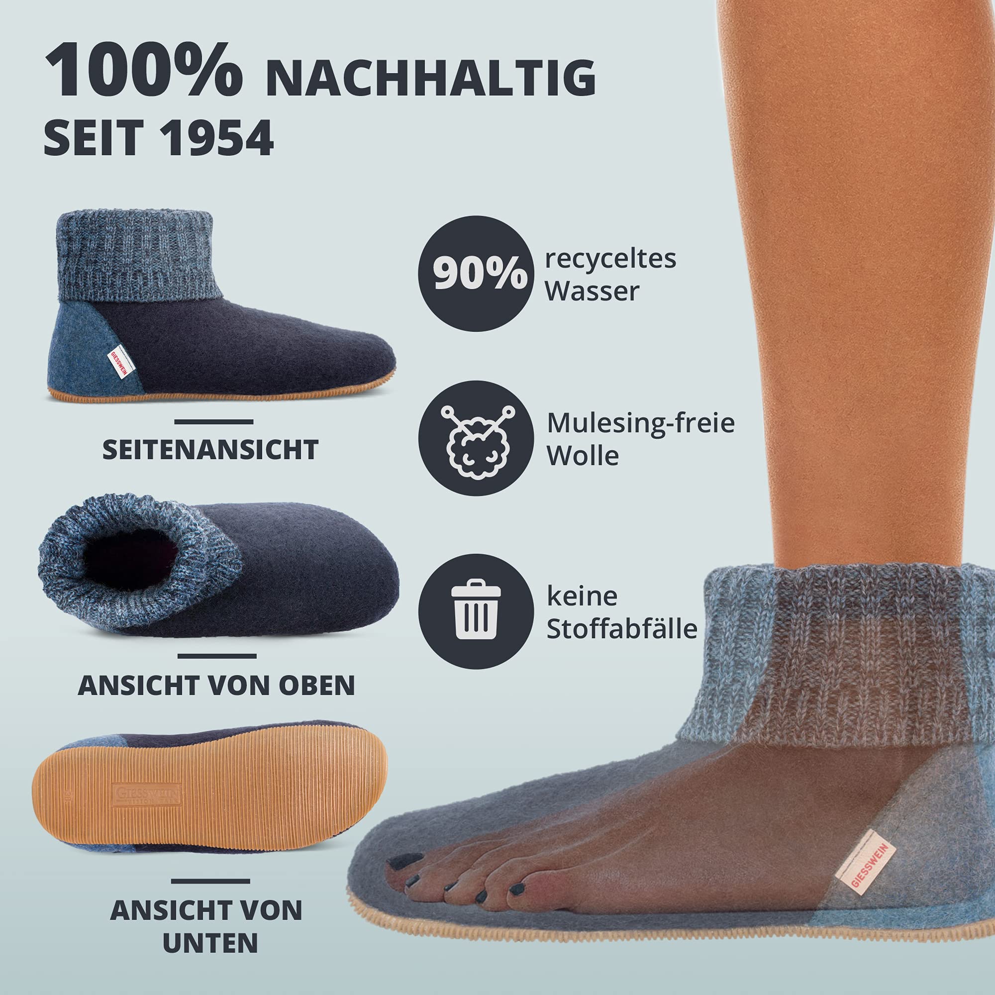 Giesswein Unisex WildpoldsriedHüttenschuhe
