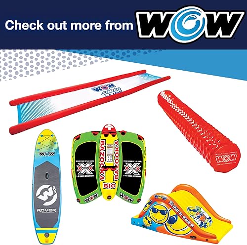 Miniatura 5 de WOW Sports - Cuerda de remolque para remolques - Accesorio imprescindible para barco - Diseño resistente de 16 hilos - 60 pies de longitud - con