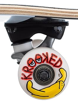 Amazon | 【KROOKED】クルキッド SKATEBOARD GEE SHMOO COMPLETE