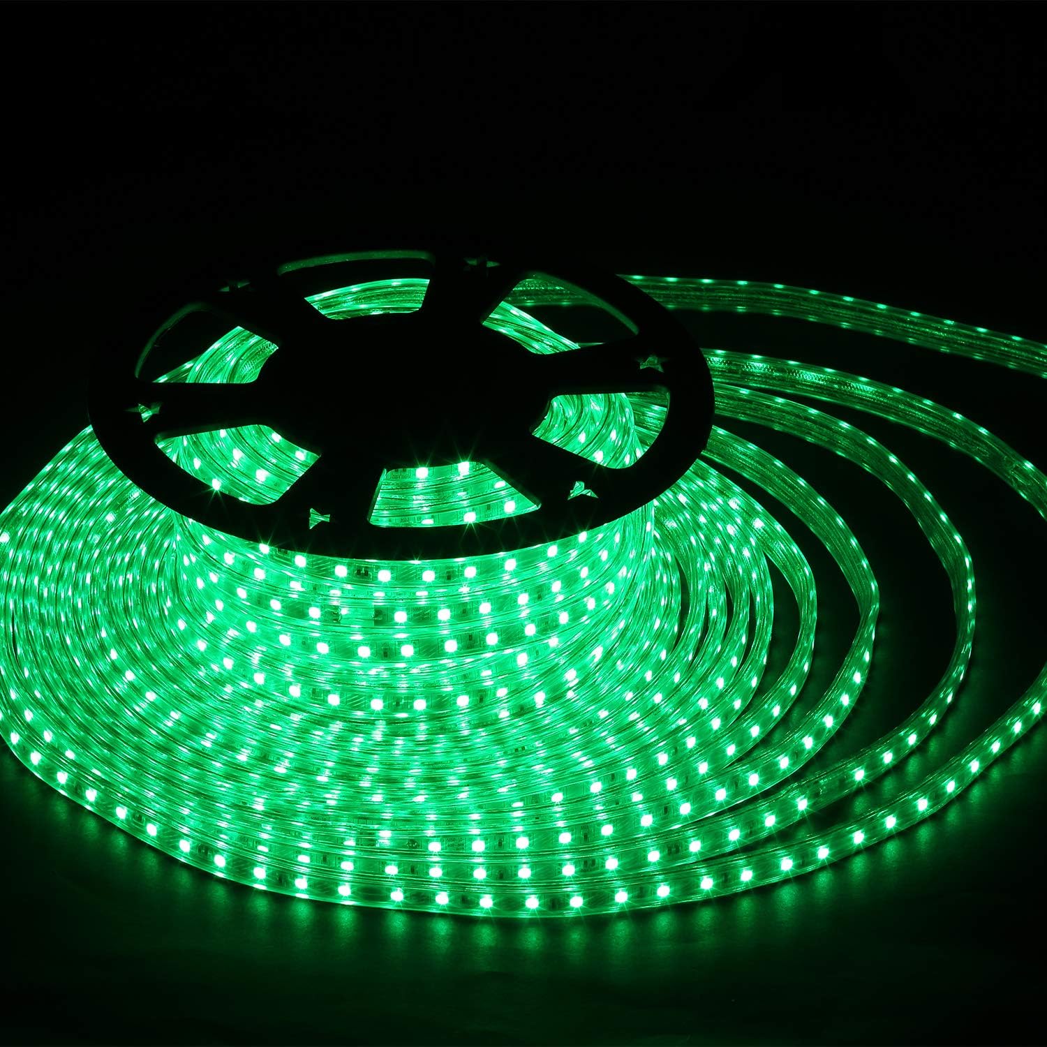 Black Friday - 80% OFF Waterproof Led RGB Strip Lights Outdoor Indoor, Power Supply with Fuse, UL Certified, Color Changing
