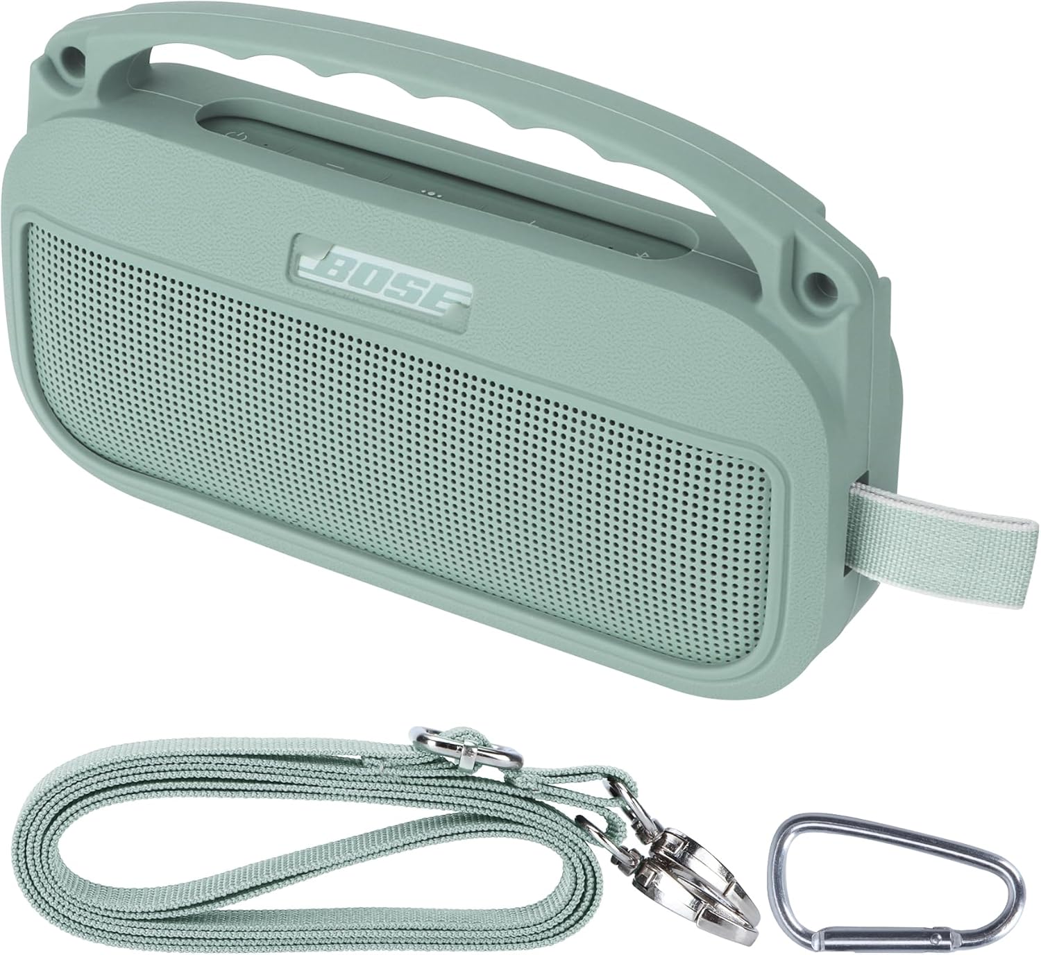Silicone Cover Compatible with Bose SoundLink Flex 2nd Gen/Bose SoundLink Flex Portable Speaker (Alpine Sage)
