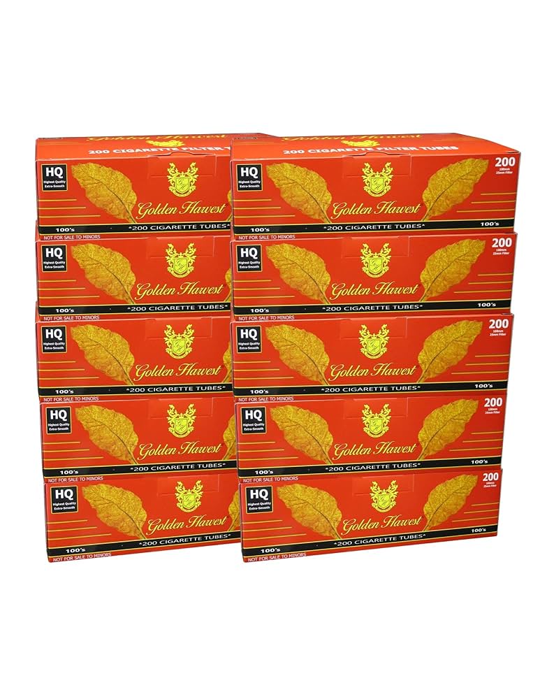 ワインレッド　60g 10個　80g 10個　100g 10個 Amazon.com: Golden Harvest Regular Red 100mm Size Cigarette