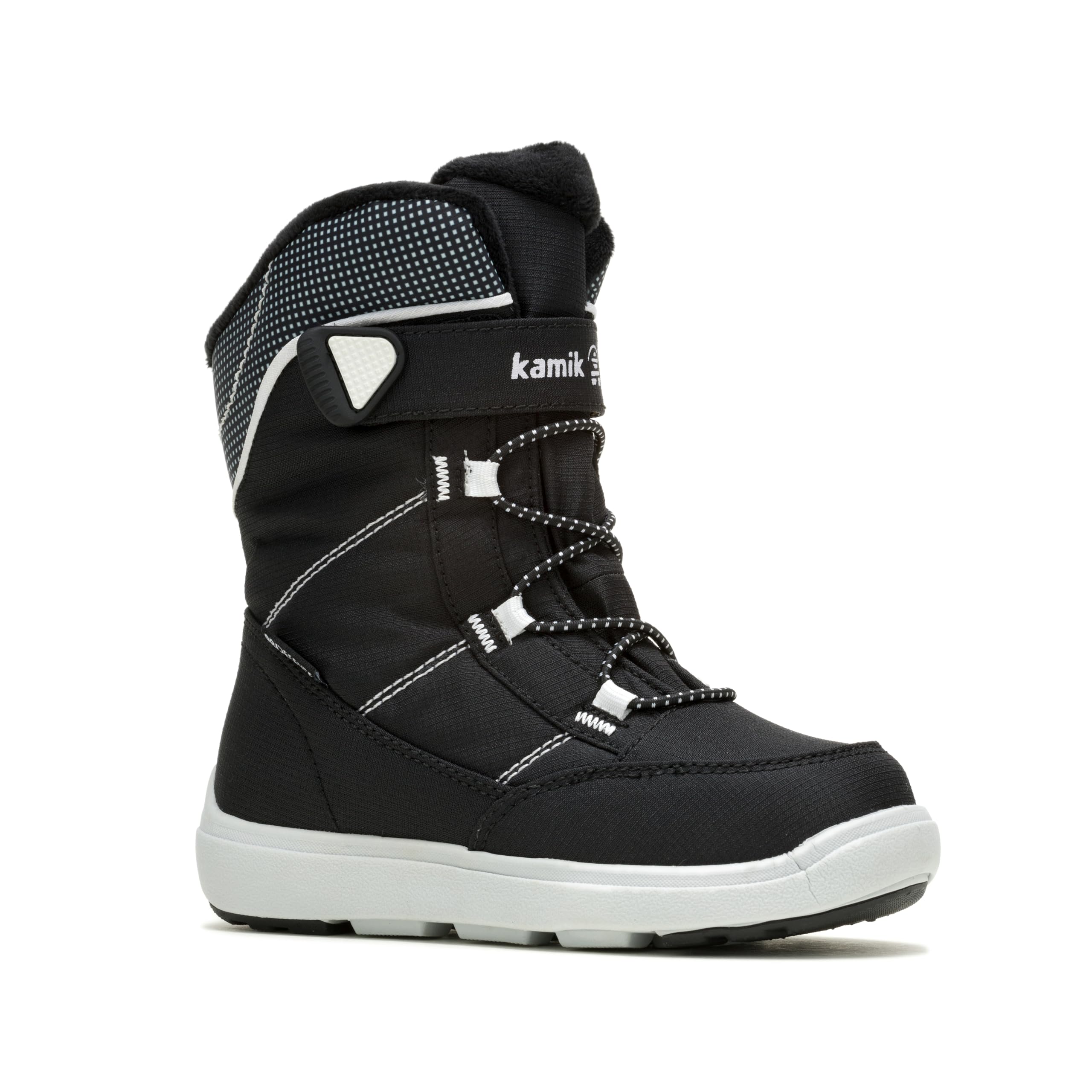 Kamik Stance13 chłopięce, uniseks, dziecięce, czarno-białe (BKW), 24 EU, Black White Bkw, 24 EU